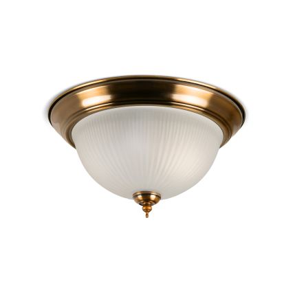 BRILAGI - Plafonieră FRESCO 2xE27/40W/230V Ø 28 cm alamă