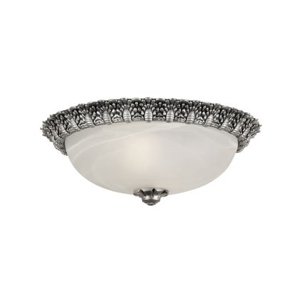 Brilagi - Plafonieră FRESCO 2xE27/40W/230V Ø 30 cm argintie