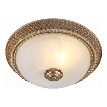 Brilagi - Plafonieră FRESCO 2xE27/40W/230V Ø 30 cm aurie