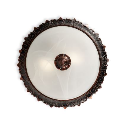 Brilagi - Plafonieră FRESCO 2xE27/40W/230V Ø 30 cm bronzată