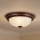 Brilagi - Plafonieră FRESCO 2xE27/40W/230V Ø 30 cm culoare cupru
