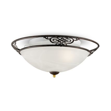 BRILAGI - Plafonieră FRESCO 2xE27/40W/230V Ø 43 cm maro