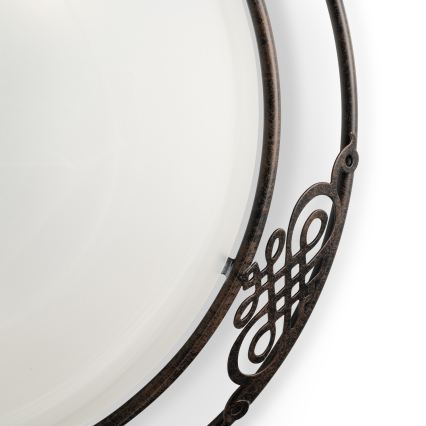 BRILAGI - Plafonieră FRESCO 2xE27/40W/230V Ø 43 cm maro
