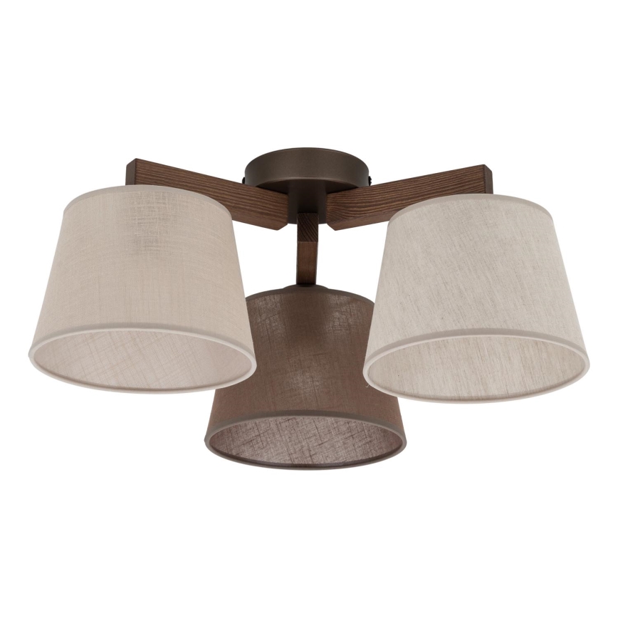 Brilagi - Plafonieră LATTE 3xE27/15W/230V pin/mix