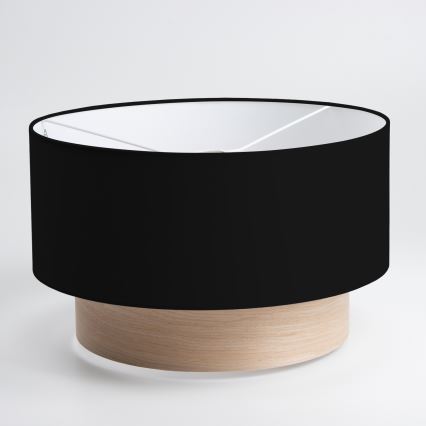 Brilagi - Plafonieră LED aplicată CERIA, 1x E27, 40W, 230V, Ø 50 cm, negru/bej