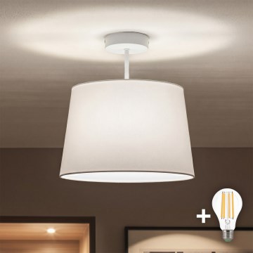 Brilagi - Plafonieră LED aplicată CERIA 1xE27/60W/230V Ø 30 cm alb