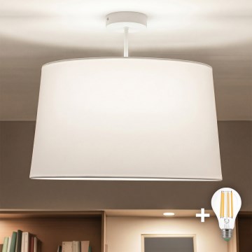 Brilagi - Plafonieră LED aplicată CERIA 1xE27/60W/230V, Ø 45 cm, albă