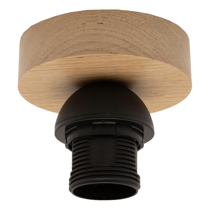 Brilagi - Plafonieră LED aplicată CERIA BOHO 1xE27/40W/230V, diam. 100 cm, bambus/stejar