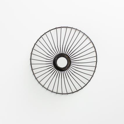 Brilagi - Plafonieră LED aplicată CERIA WIRE 1xE27/40W/230V Ø 21 cm negru