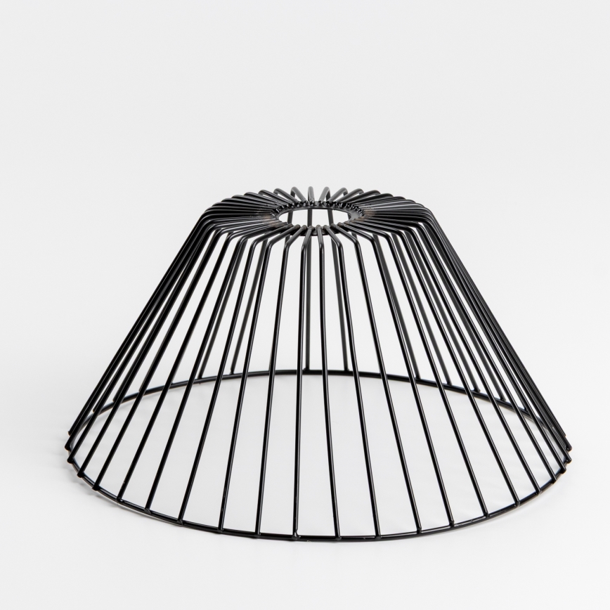 Brilagi - Plafonieră LED aplicată CERIA WIRE, 1xE27/40W/230V, Ø 30 cm, negru/stejar