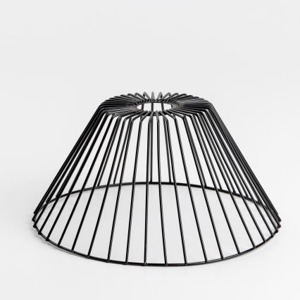 Brilagi - Plafonieră LED aplicată CERIA WIRE 1xE27/60W/230V diam. 30 cm neagră
