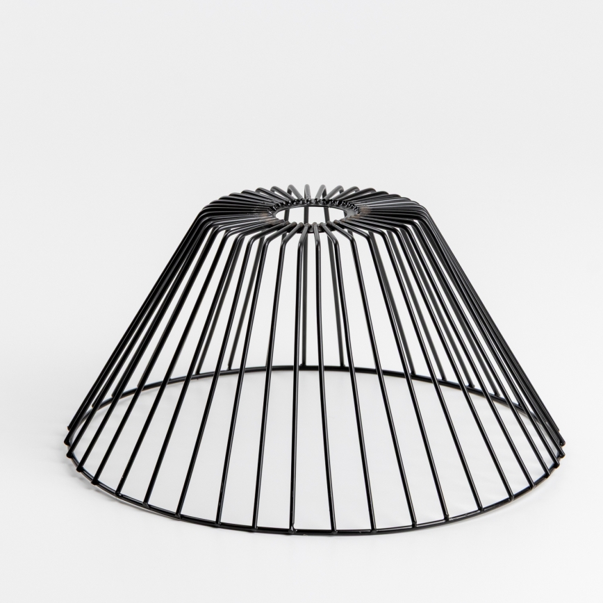 Brilagi - Plafonieră LED aplicată CERIA WIRE 1xE27/60W/230V diam. 30 cm neagră