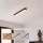 Brilagi - Plafonieră LED aplicată FULLDAY, 10/15/20W, 230V, 2700/4000/6000K, 60 cm, neagră