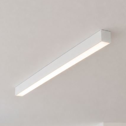 Brilagi - Plafonieră LED aplicată FULLDAY, 20/30/40W, 230V, 2700/4000/6000K, 120 cm, albă