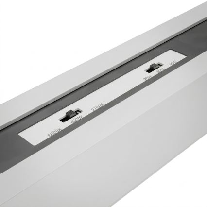 Brilagi - Plafonieră LED aplicată FULLDAY, 20/30/40W, 230V, 2700/4000/6000K, 120 cm, albă