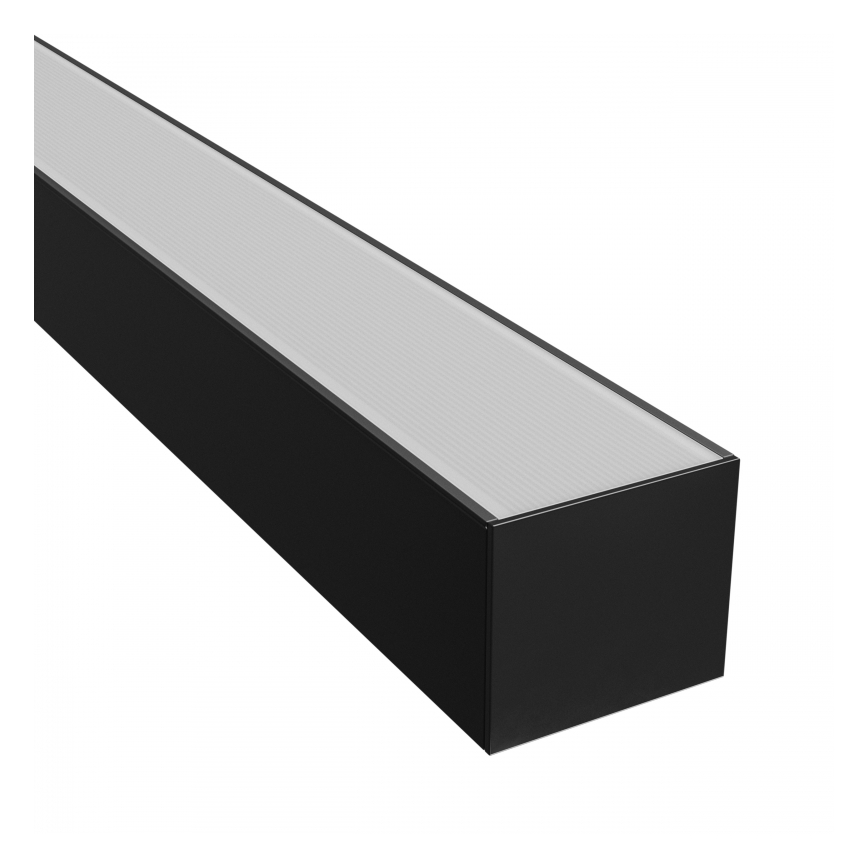 Brilagi - Plafonier LED aplicat FULLDAY LED/20/30/40W/230V 2700/4000/6000K 120 cm UGR19 negru