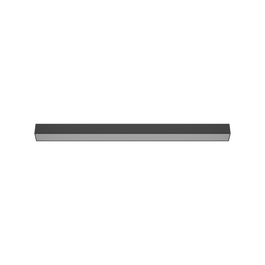 Brilagi - Plafonieră LED aplicată FULLDAY LED/10/15/20W/230V 2700/4000/6000K 60 cm UGR19 neagră