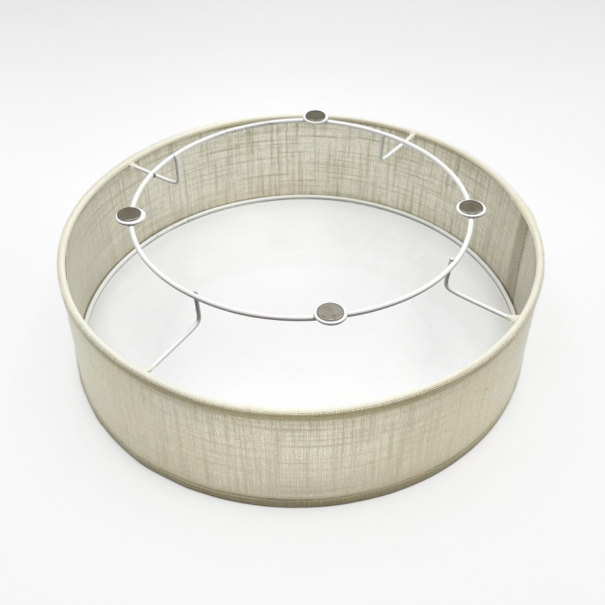 Brilagi - Plafonieră LED BELLADONNA, 20W/230V, Ø 30 cm, crem/stejar