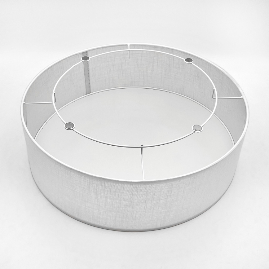 BRILAGI - LED plafonieră BELLADONNA 2xE27/15W/230V Ø 40 cm alb/stejar nuc