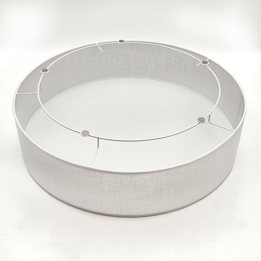 BRILAGI - Plafonieră LED BELLADONNA 3xE27/15W/230V Ø 50 cm alb/stejar cireș