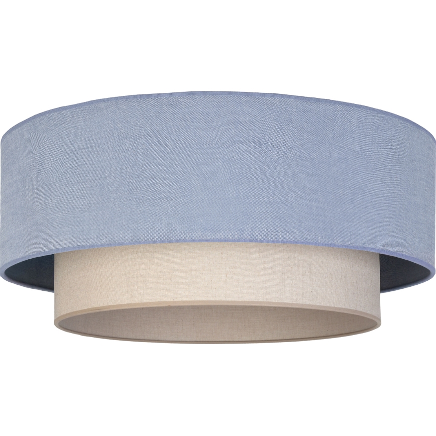 Brilagi - Plafonieră LED BOHO ECO 1xE27/10W/230V, Ø 40 cm, albastru/crem