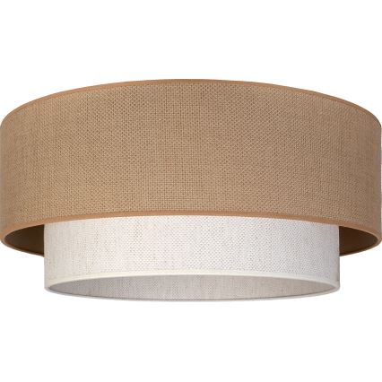 Brilagi - Plafonieră LED BOHO ECO, 1xE27/10W/230V, Ø 40 cm, bej/crem