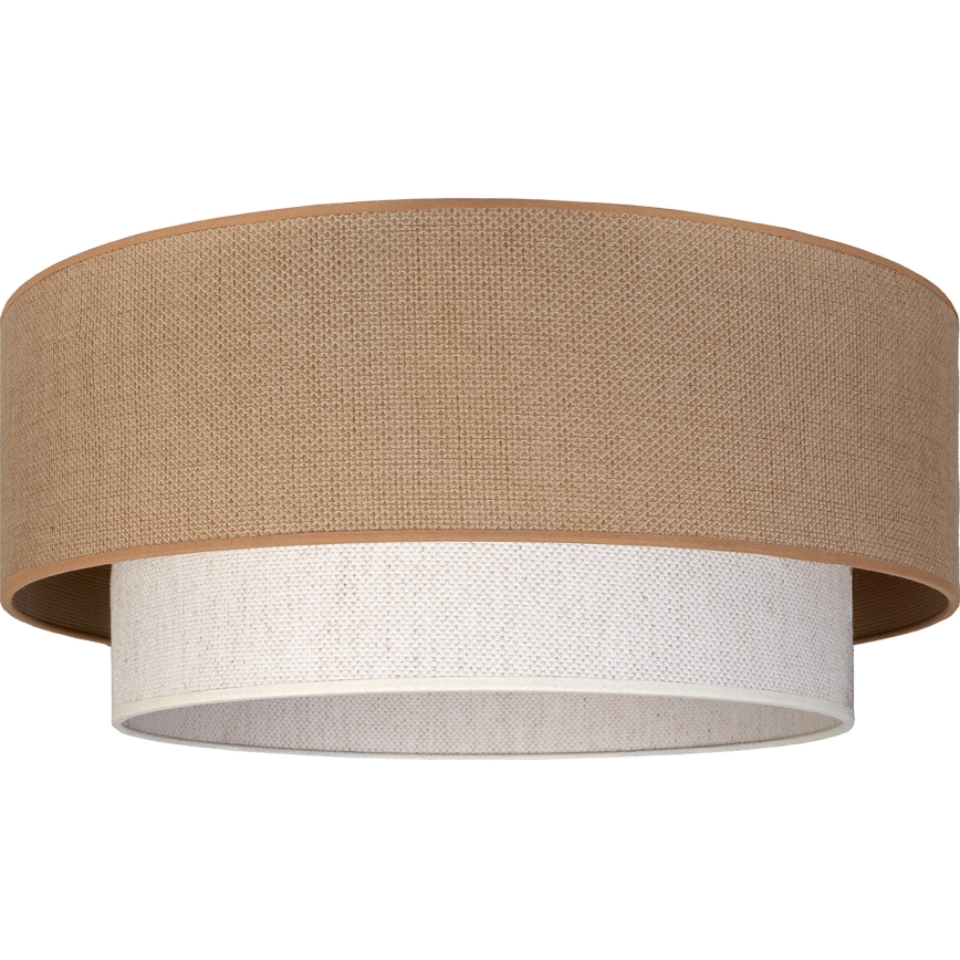 Brilagi - Plafonieră LED BOHO ECO, 1xE27/10W/230V, Ø 40 cm, bej/crem