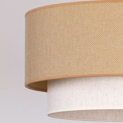 Brilagi - Plafonieră LED BOHO ECO, 1xE27/10W/230V, Ø 40 cm, bej/crem