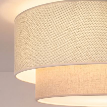 Brilagi - Plafonieră LED BOHO ECO, 1xE27/10W/230V, Ø 40 cm, crem