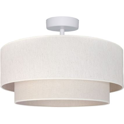 Brilagi - Plafonieră LED BOHO ECO aplicată, 1xE27/10W/230V, Ø 40 cm, crem