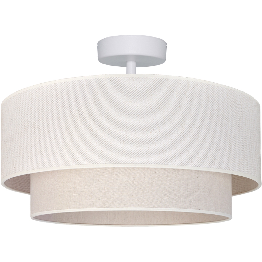 Brilagi - Plafonieră LED BOHO ECO aplicată, 1xE27/10W/230V, Ø 40 cm, crem
