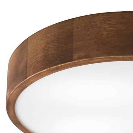 Brilagi - Plafonieră LED CARVALHO 3xE27/15W/230V, stejar/cireș, Ø 47 cm