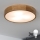 Brilagi - Plafonieră LED CARVALHO 3xE27/15W/230V, stejar, Ø 47,5 cm