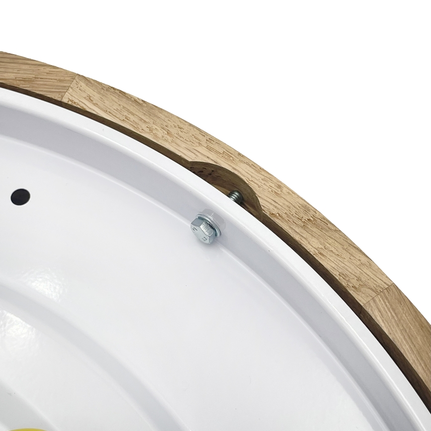 Brilagi - Plafonieră LED CARVALHO LED/36W/230V stejar Ø 37,5 cm