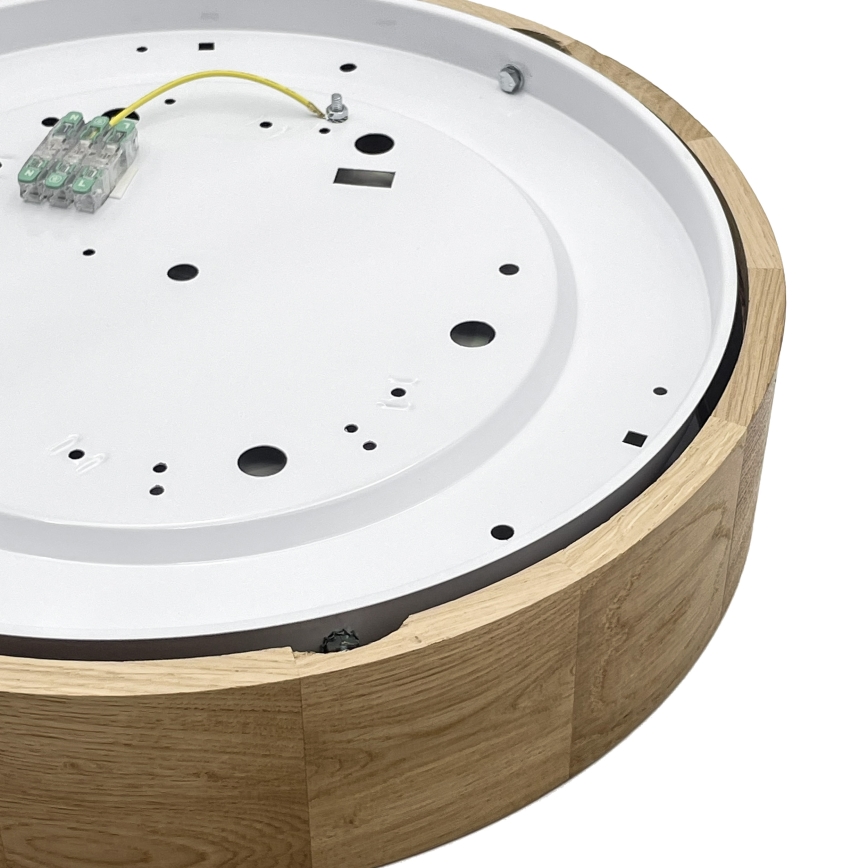 Brilagi - Plafonieră LED CARVALHO LED/36W/230V stejar Ø 37,5 cm