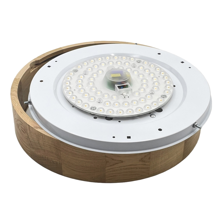 Brilagi - Plafonieră LED CARVALHO LED/36W/230V stejar Ø 37,5 cm