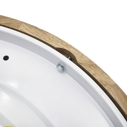 Brilagi - Plafonieră LED CARVALHO LED/36W/230V, stejar, Ø 47,5 cm