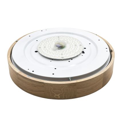 Brilagi - Plafonieră LED CARVALHO LED/36W/230V, stejar, Ø 47,5 cm