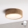 Brilagi - Plafonieră LED CARVALHO MODERN, 1xE27/60W/230V, Ø 27,5 cm, stejar