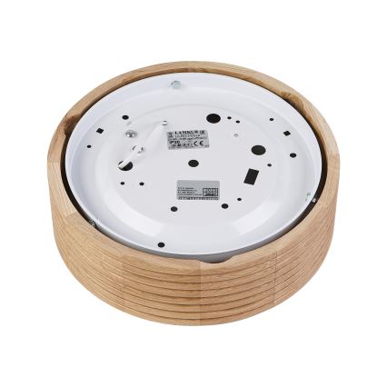 Brilagi - Plafonieră LED CARVALHO MODERN, 1xE27/60W/230V, Ø 27,5 cm, stejar