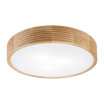 Brilagi - Plafonieră LED CARVALHO MODERN 3xE27/60W/230V Ø47,5 cm stejar