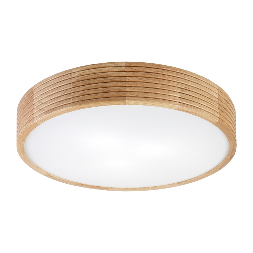 Brilagi - Plafonieră LED CARVALHO MODERN 3xE27/60W/230V Ø47,5 cm stejar