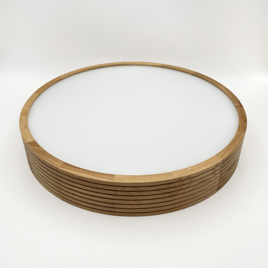Brilagi - Plafonieră LED CARVALHO MODERN 3xE27/60W/230V Ø47,5 cm stejar