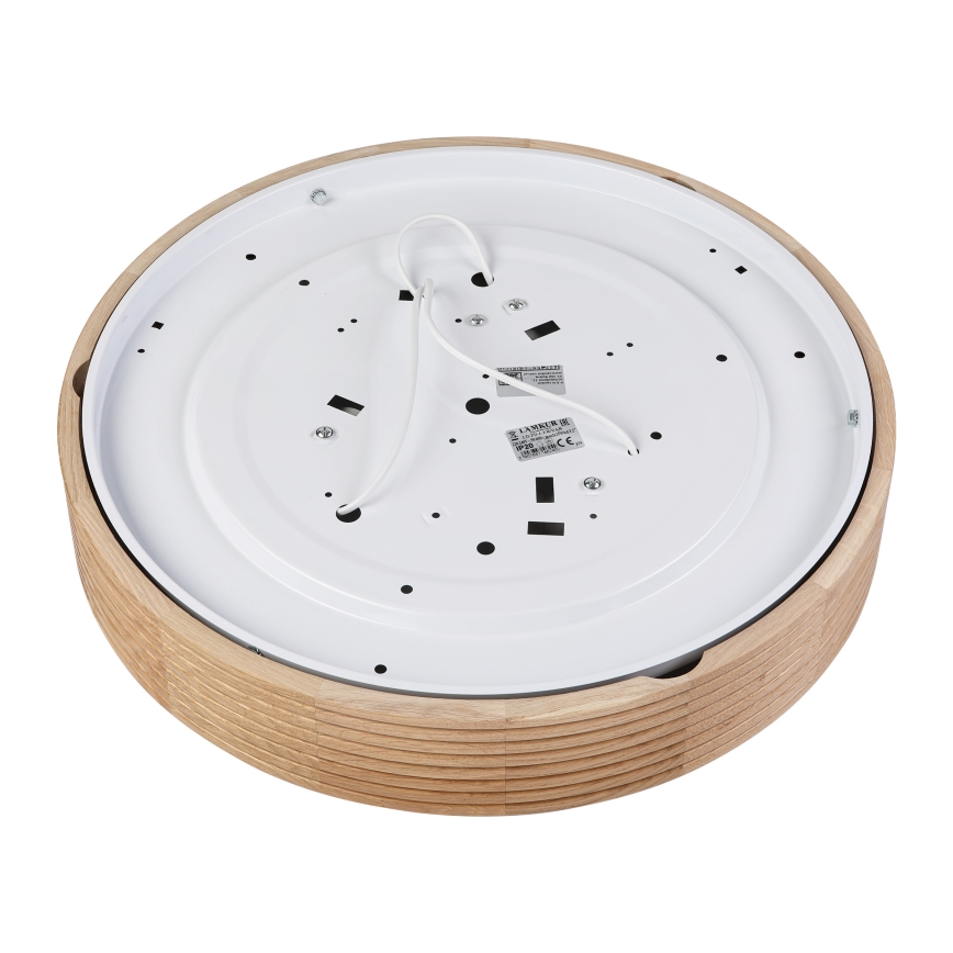 Brilagi - Plafonieră LED CARVALHO MODERN 3xE27/60W/230V Ø47,5 cm stejar