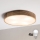 Brilagi - Plafonieră LED CARVALHO MODERN 4xE27/60W/230V stejar diam. 57,5 cm