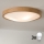 Brilagi - Plafonieră LED CARVALHO SLIM 3xE27/15W/230V, stejar, Ø 47 cm