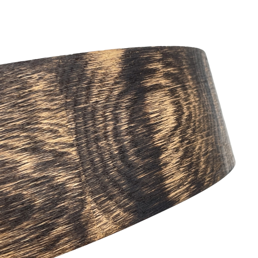 Brilagi - Plafonieră LED CARVALHO SMOKEY LED/36W/230V, finisaj stejar, diametru 37,5 cm