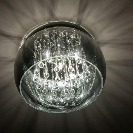 Brilagi - Plafonieră LED cu cristale JEWEL 5x G9/40W/230V, diametru 40 cm