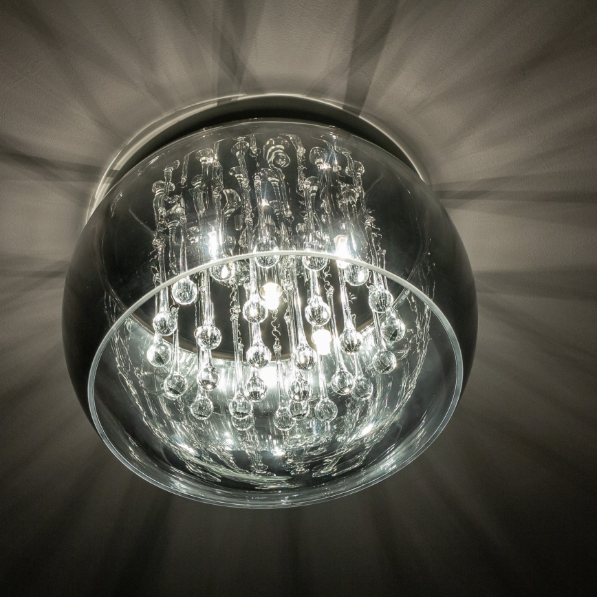 Brilagi - Plafonieră LED cu cristale JEWEL 5x G9/40W/230V, diametru 40 cm