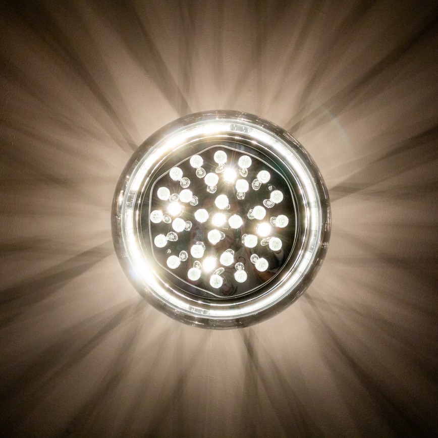 Brilagi - Plafonieră LED cu cristale JEWEL 5x G9/40W/230V, diametru 40 cm
